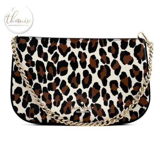 Kate Spade Madison Spotted Leopard Pochette