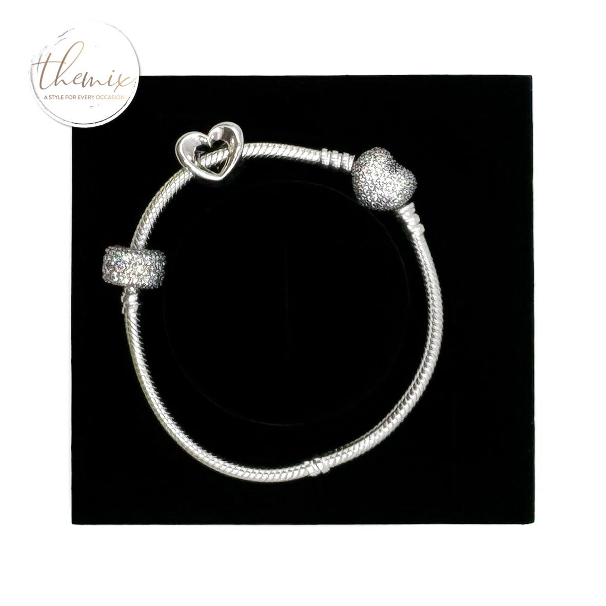 Pandora Heart Charm Bracelet