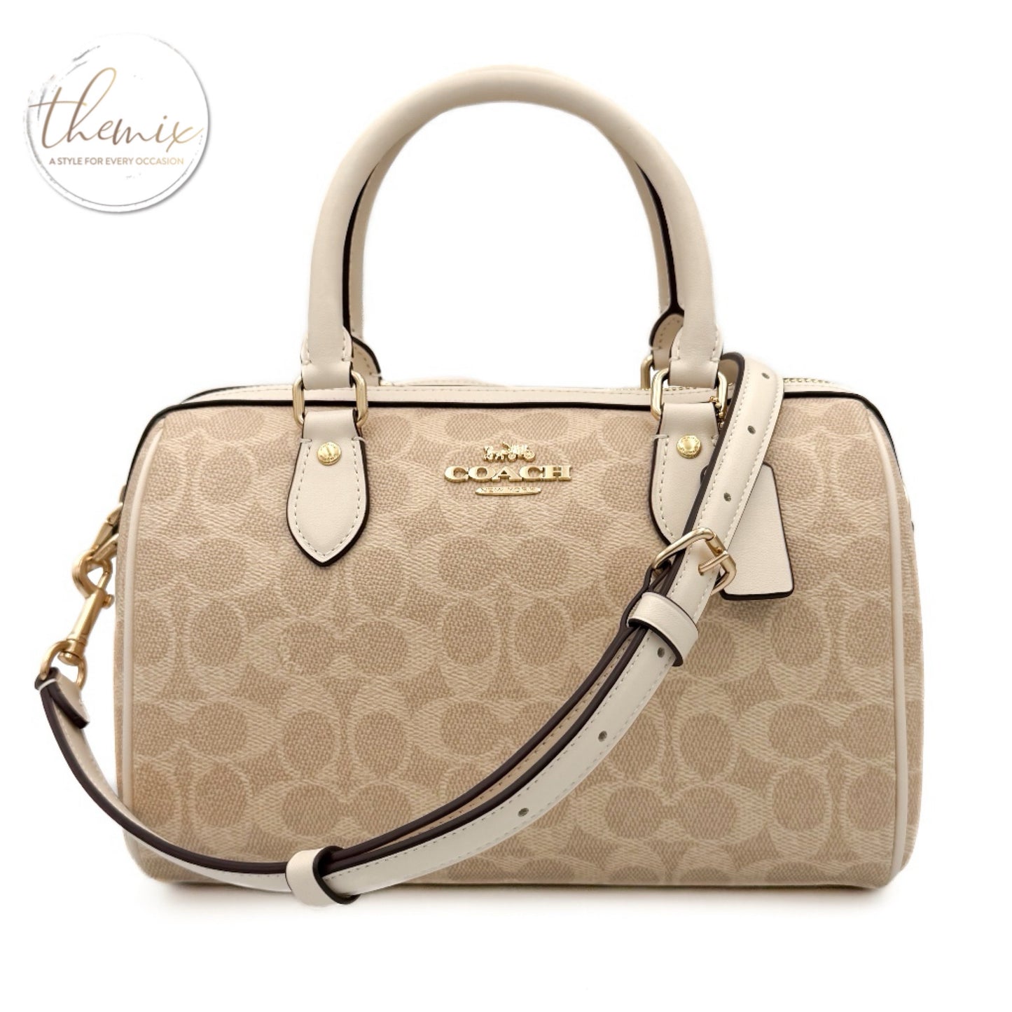 COACH Rowan Satchel In Signature Canvas