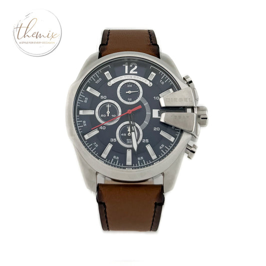 Diesel Leather Male Watch DZ4599