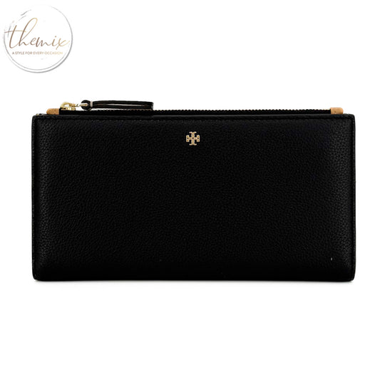 Tory Burch Color-Block Slim Envelope Wallet