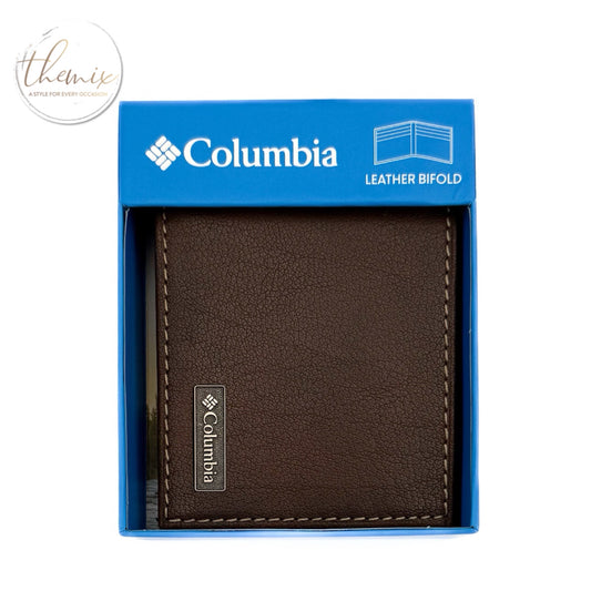 Columbia Male Leather Bifold Wallet