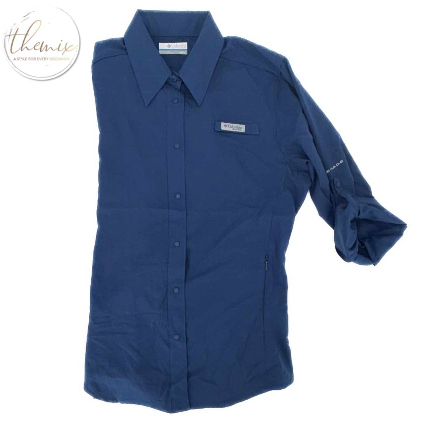 Columbia Female Crystal Springs PFG LS Button Shirt