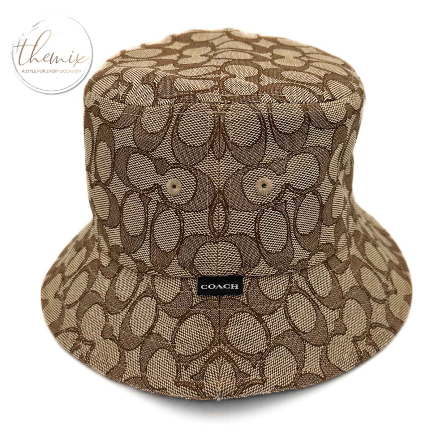 COACH Signature Jacquard Bucket Hat