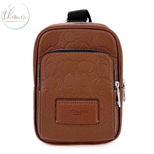 COACH Racer Sling Pack In Signature Leather