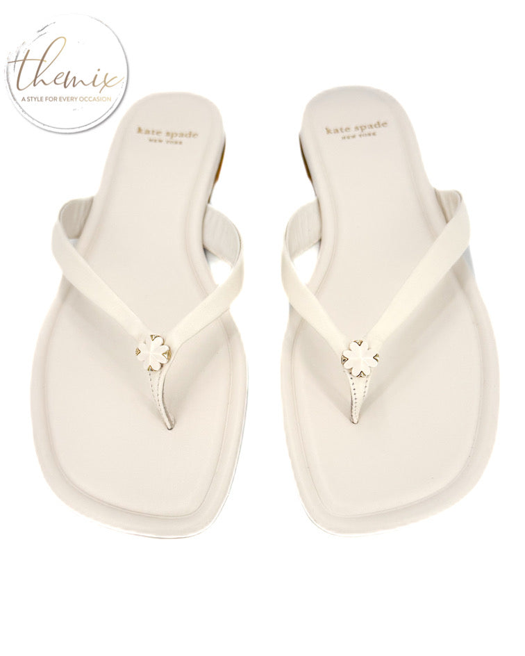 Kate Spade Flower Flip Flops