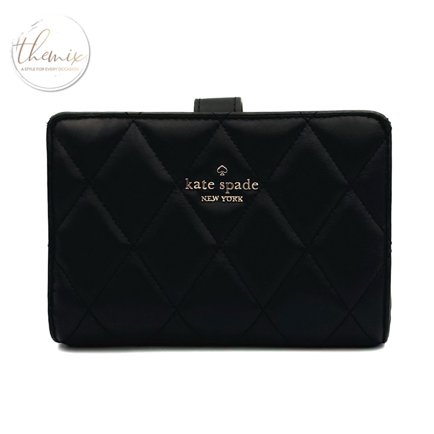 Kate Spade Carey Smooth Quilted Leather Wallet