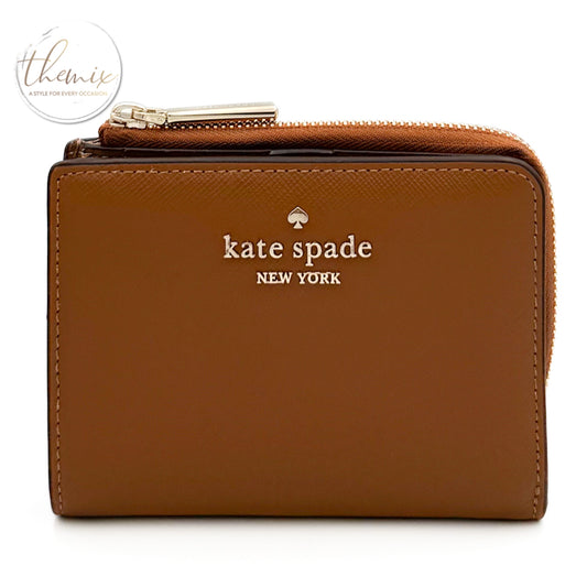 Kate Spade Small Zip Saffiano Leather Wallet