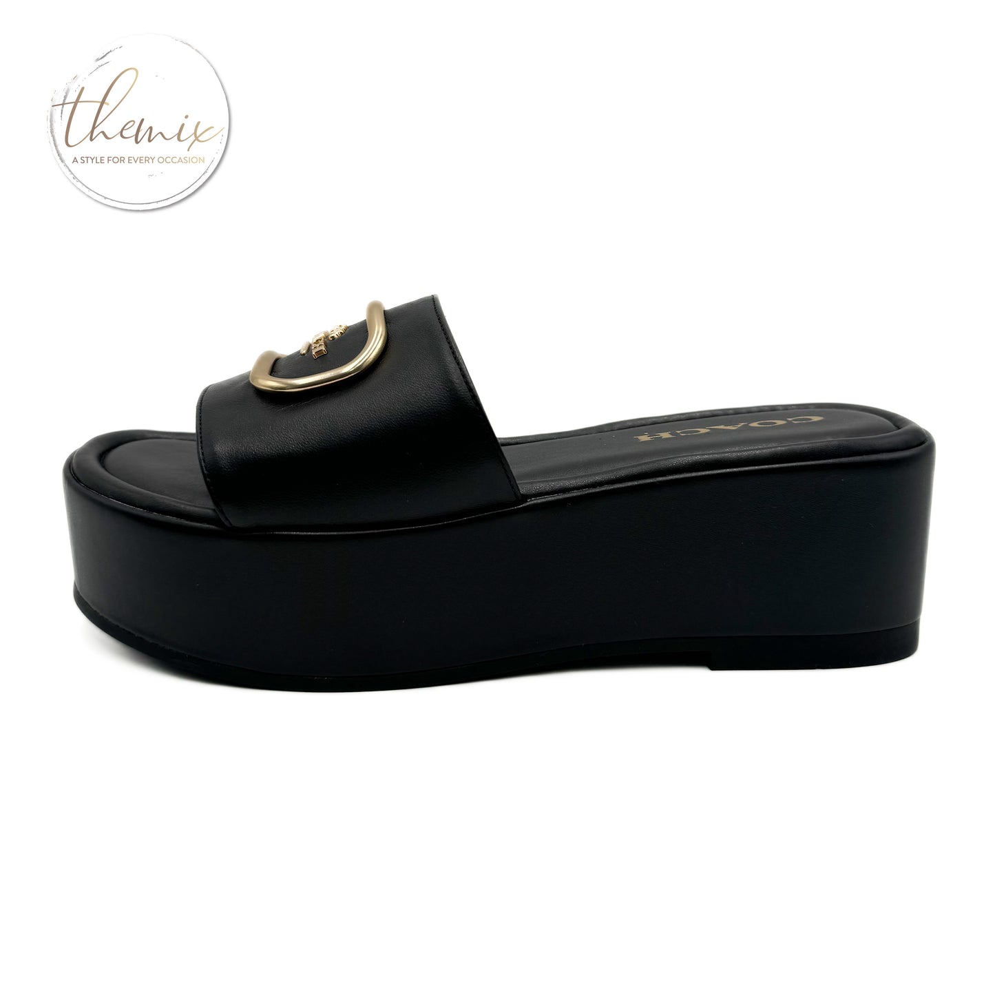 COACH Eloise Leather Sandals