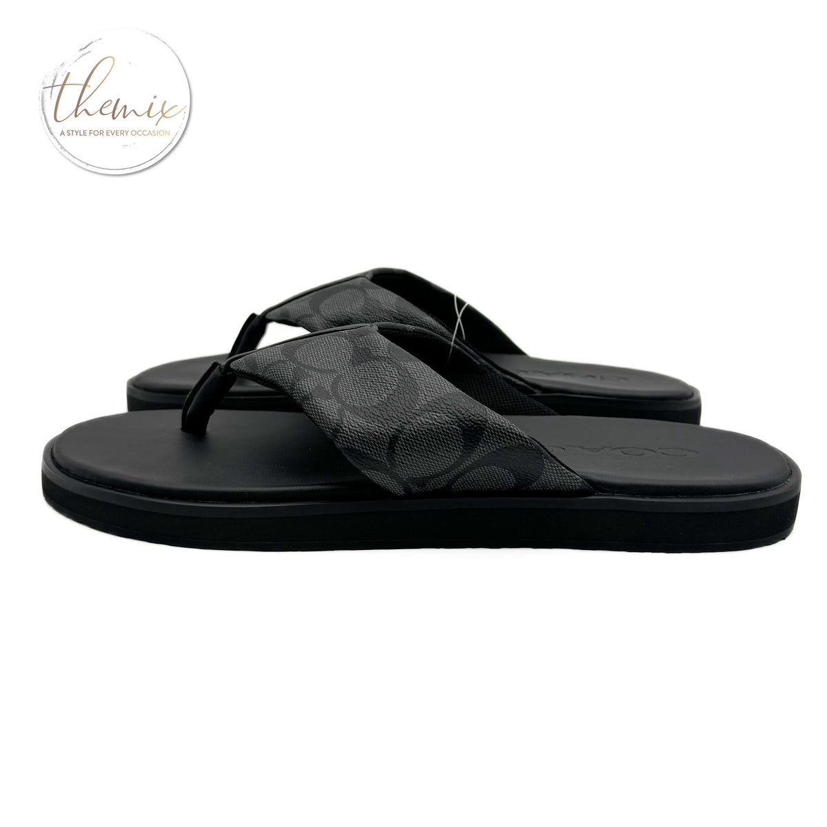 COACH Male Flip Flop in Signature Canvas – The Mix Belize display picture 1