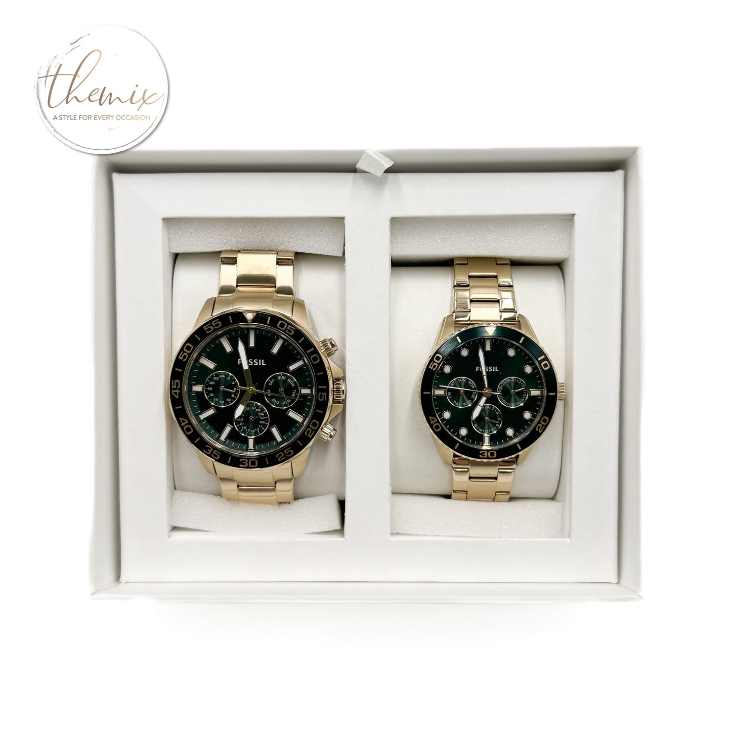 Fossil His And Hers Gold BQ2754SET