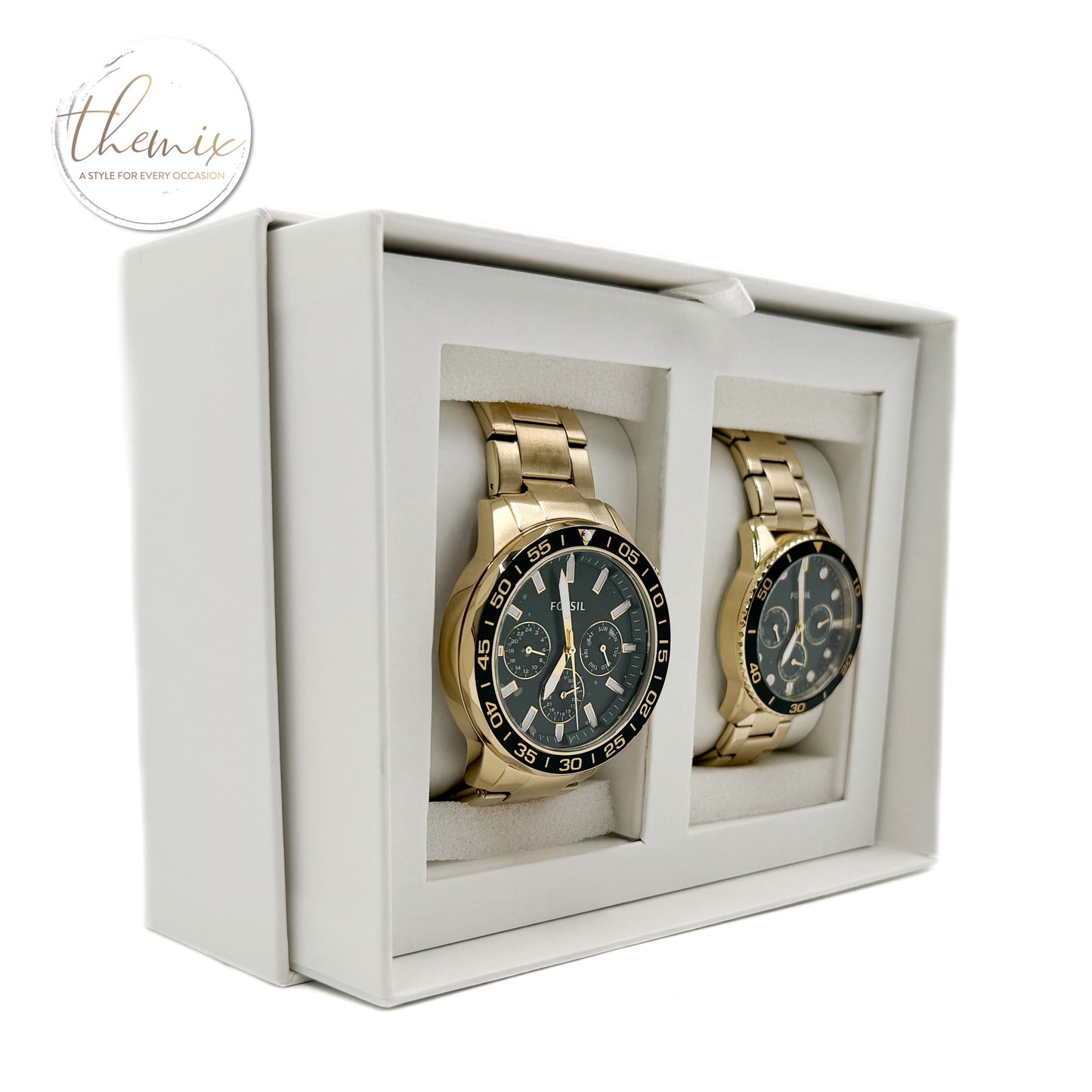 Fossil His And Hers Gold BQ2754SET