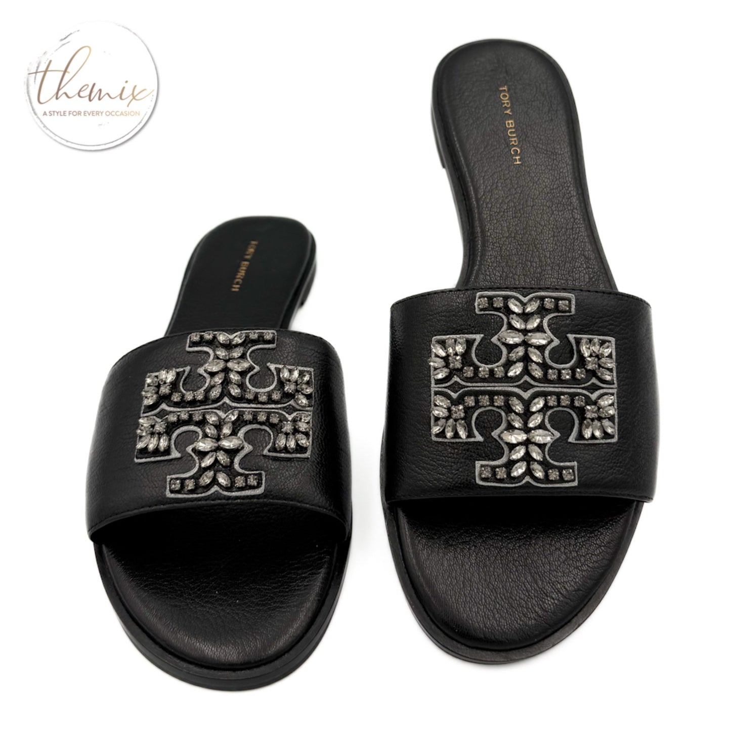 Tory Burch Everly Embellished Slide