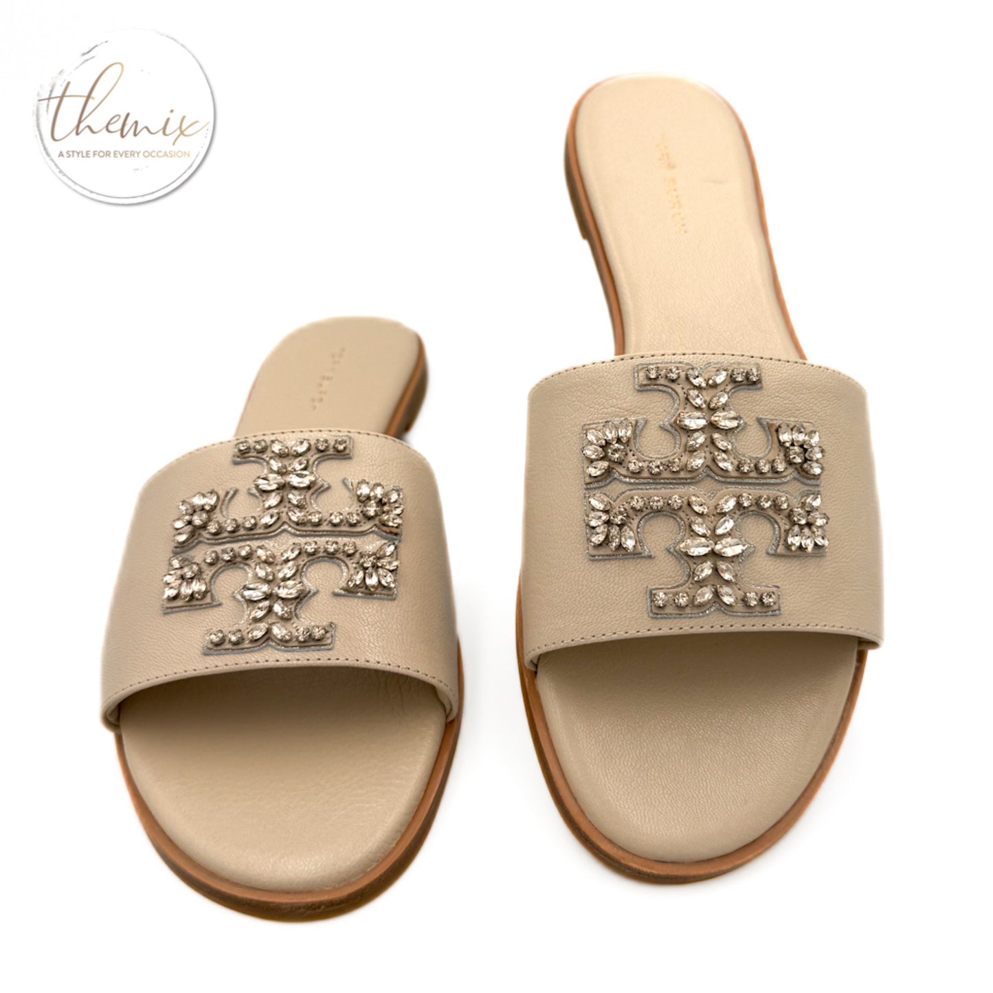 Tory Burch Everly Embellished Slide