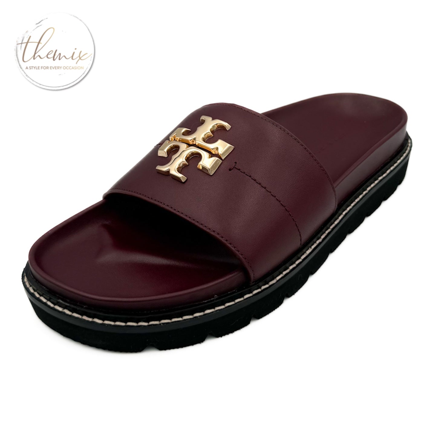 Tory Burch Everly Anatomic Lug Paris Slide
