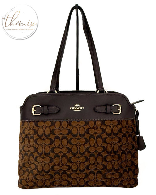 COACH Easton Tote Bag In Signature Chenille