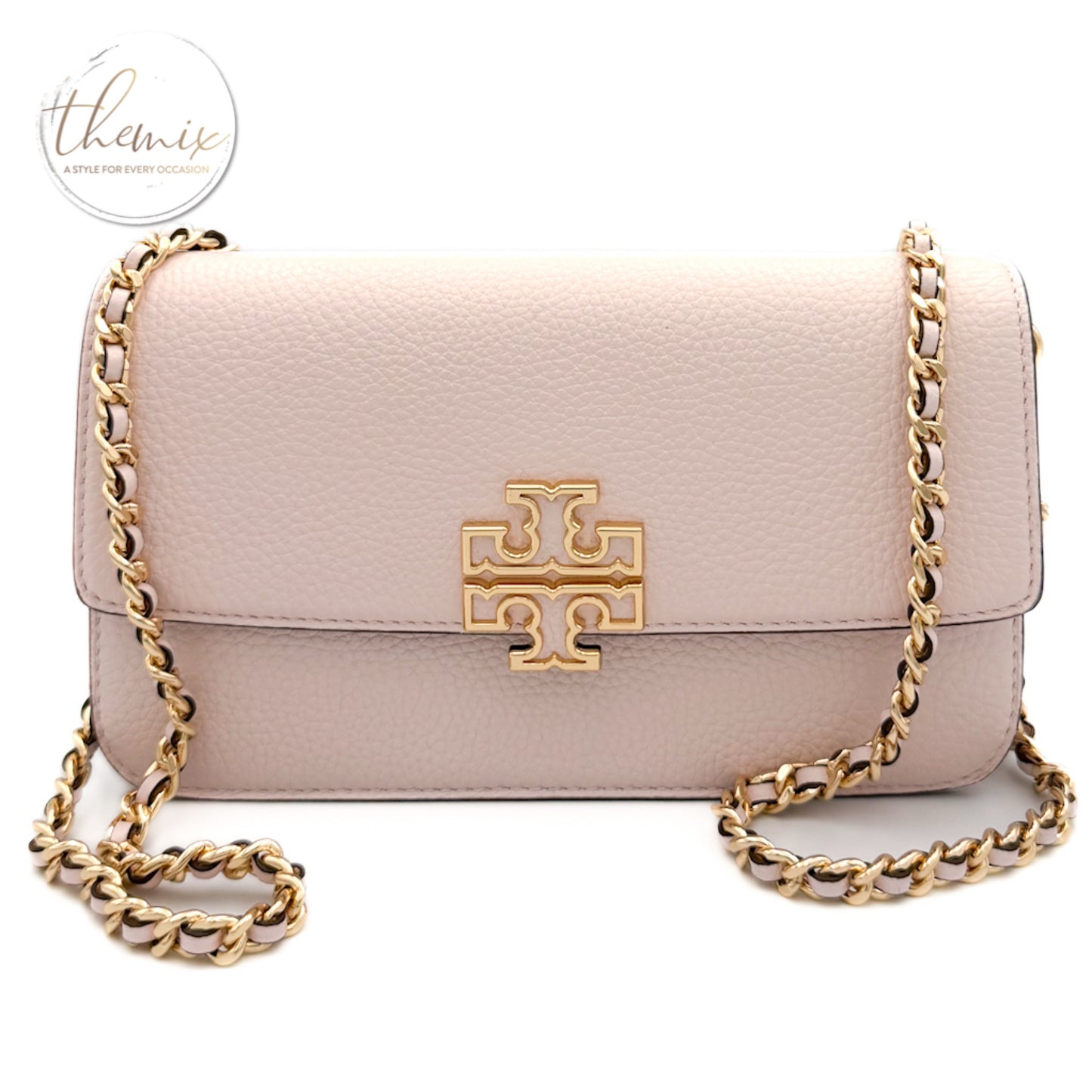 Tory Burch Britten Chain Wallet W. Wristlet