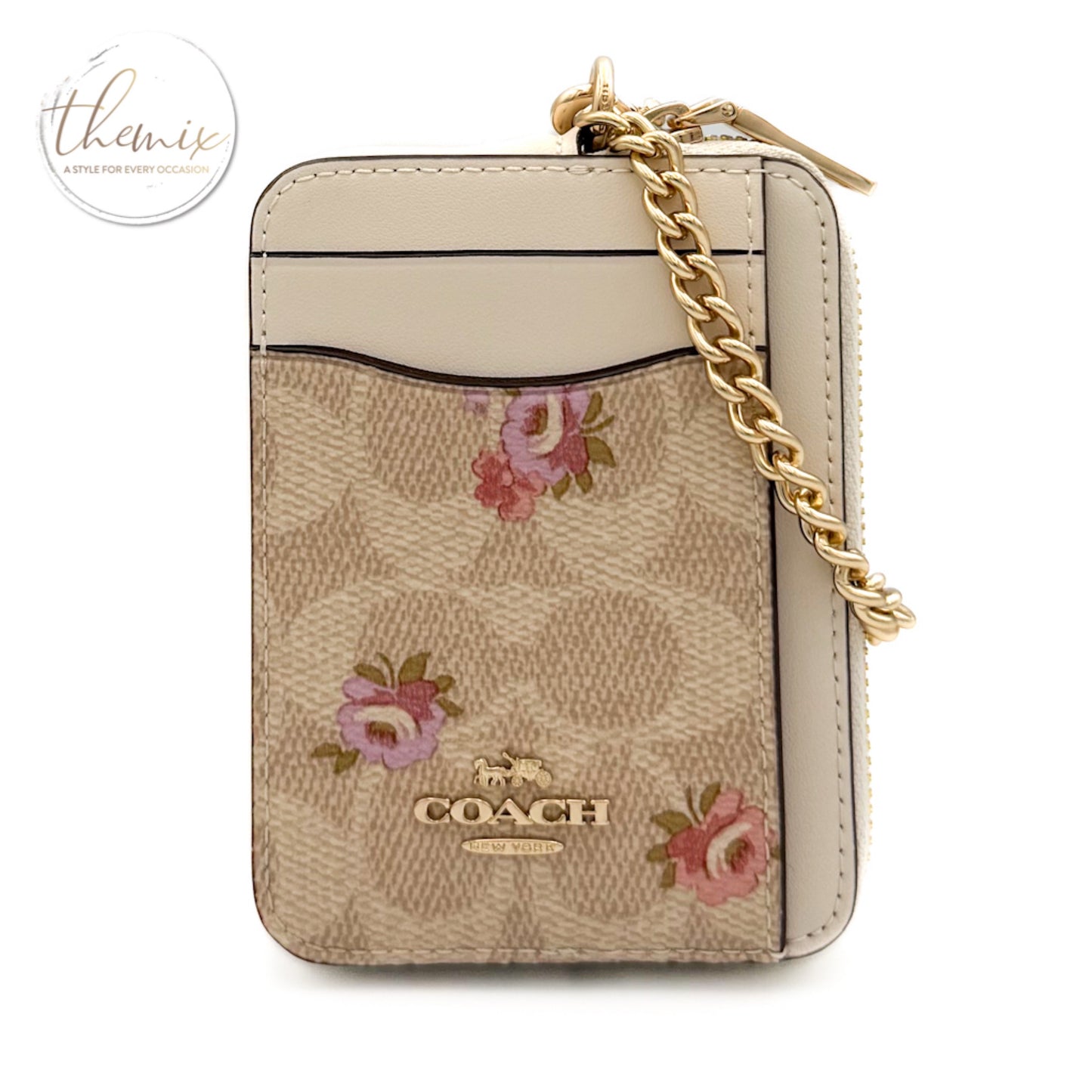 COACH RFB Zip Card Case
