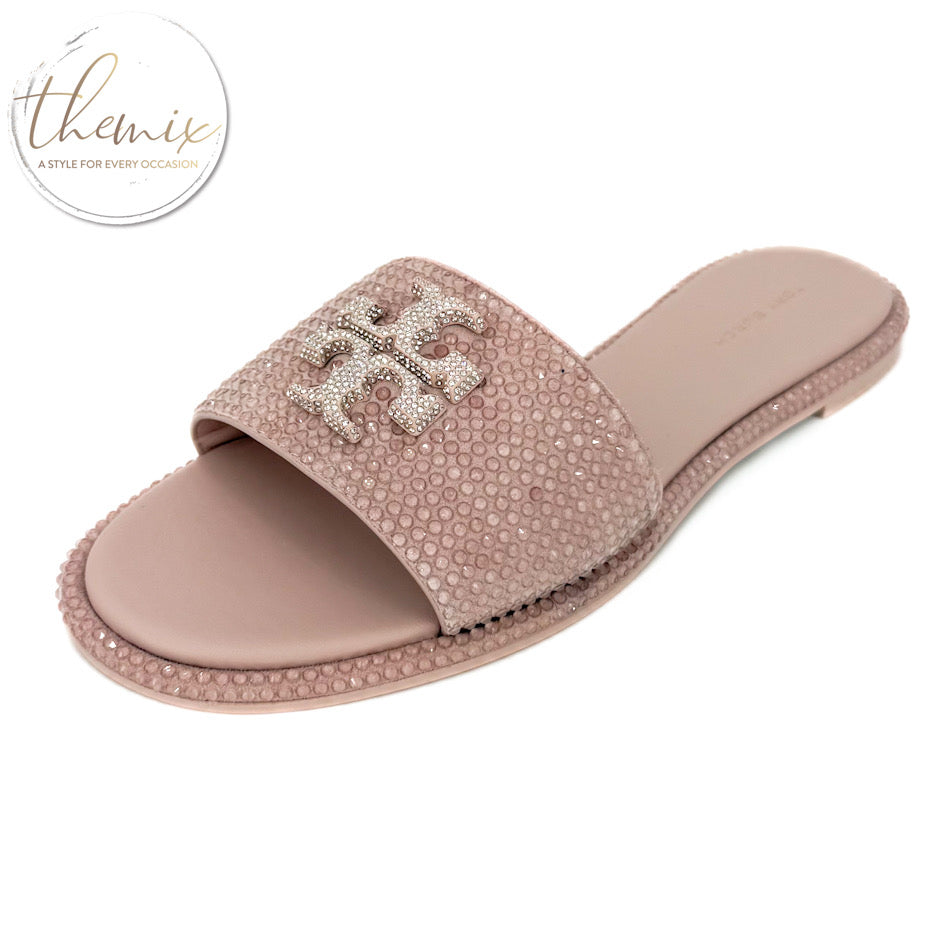 Tory Burch Everly Royal Suede Slide