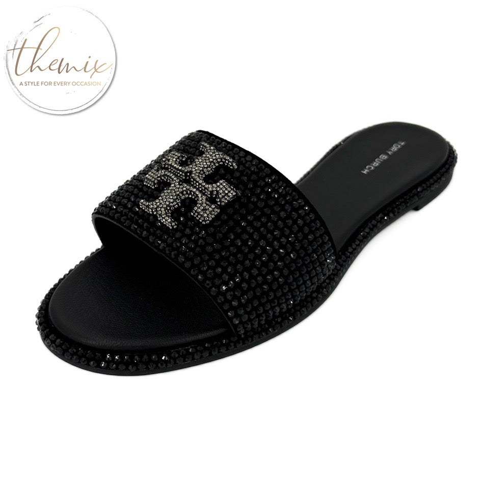 Tory Burch Everly Royal Suede Slide