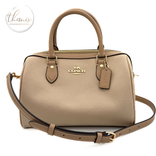 COACH Rowan Satchel In Colorblock