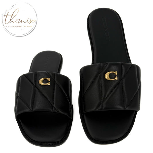 COACH Holly Quilted Slides