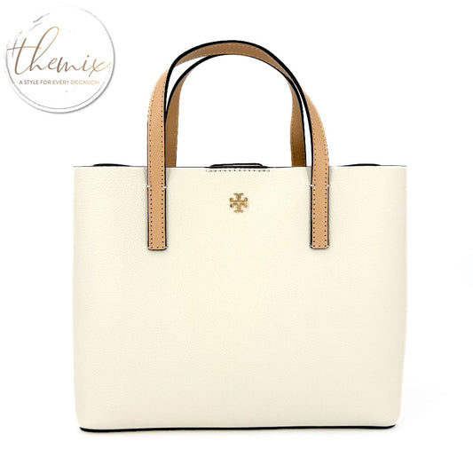 Tory Burch Blake Color-Block Pebble Small Tote