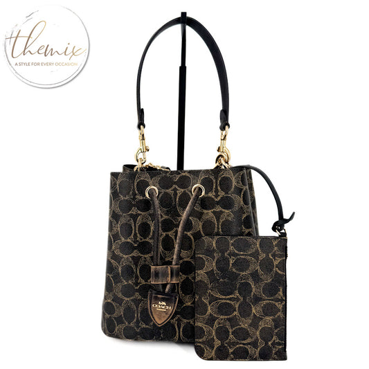 COACH Rowan Bucket Bag In Loved Signature Canvas