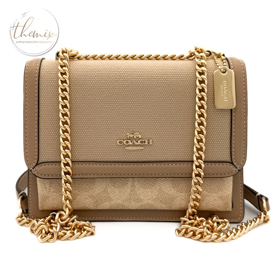 COACH Mini Klare Canvas Crossbody