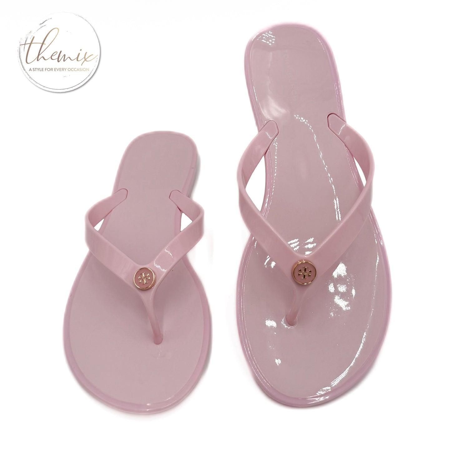 Tory Burch Studded Jelly Thong Sandals