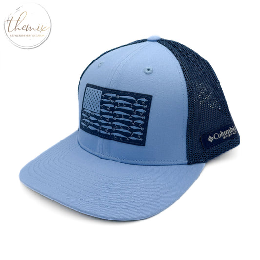 Columbia Tarpon Springs PFG Flag Mesh Ballcap