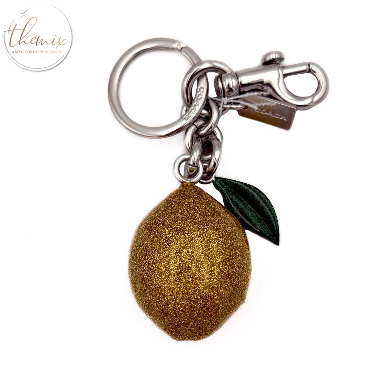 COACH Lemon Bag Charm