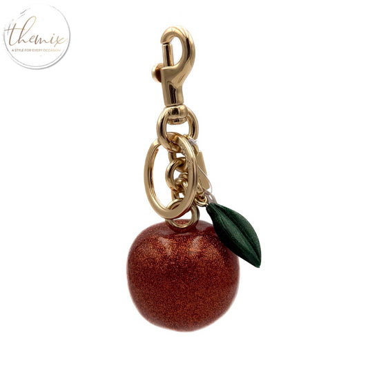COACH Orange Bag Charm