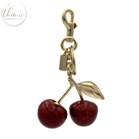 COACH Cherry Bag Charm