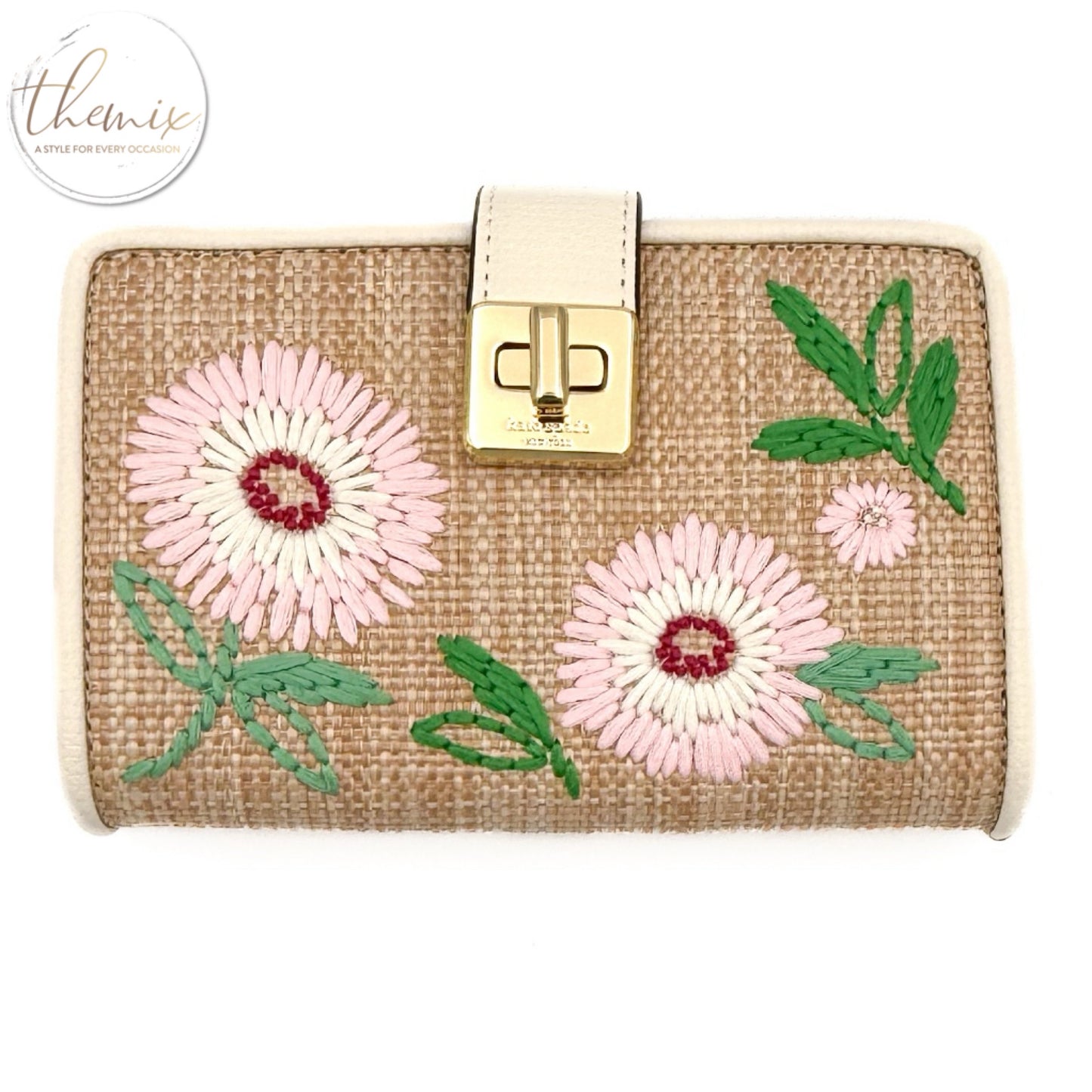 Kate Spade Phoebe Festival Floral Medium Wallet