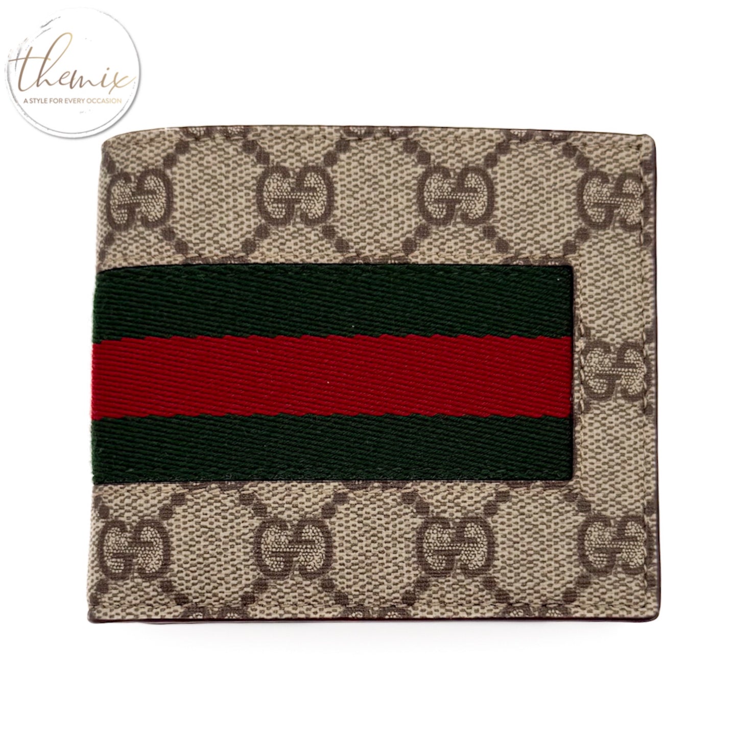 GUCCI In Signature Canvas Bifold Male Wallet