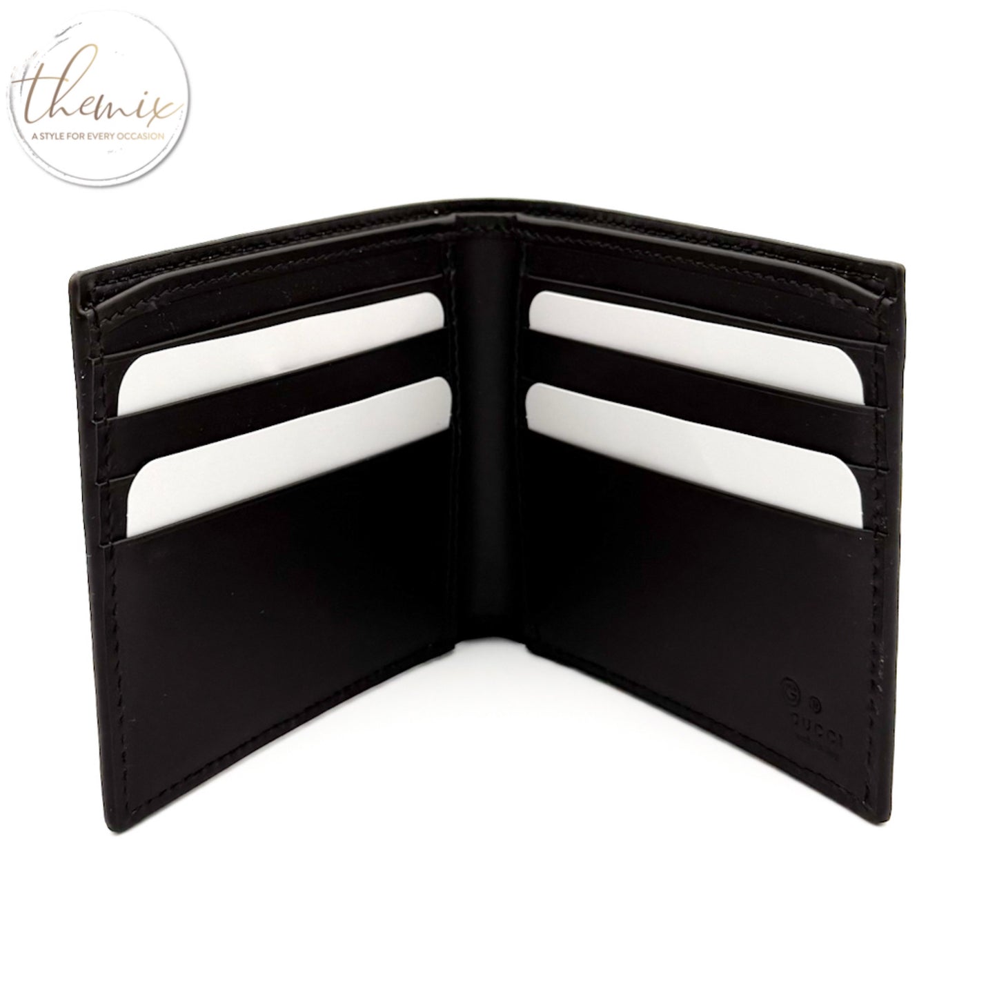 GUCCI In Signature Canvas Bifold Male Wallet