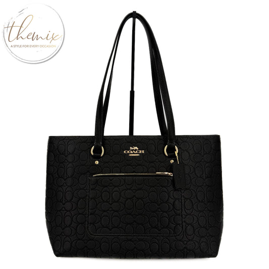 COACH Station Tote Bag In Signature Leather