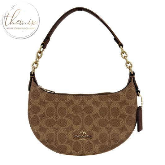 COACH Mini Payton Shoulder Bag In Signature Canvas