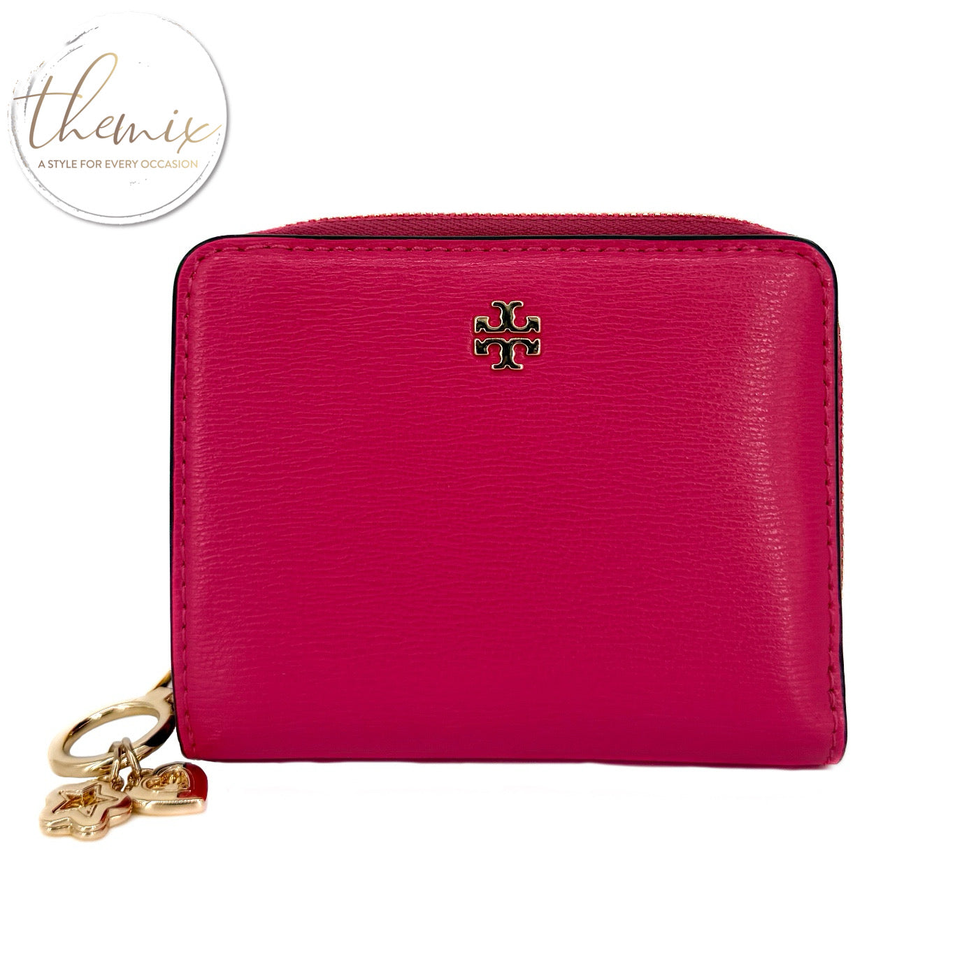 Tory Burch Rory Charms Mini Wallet