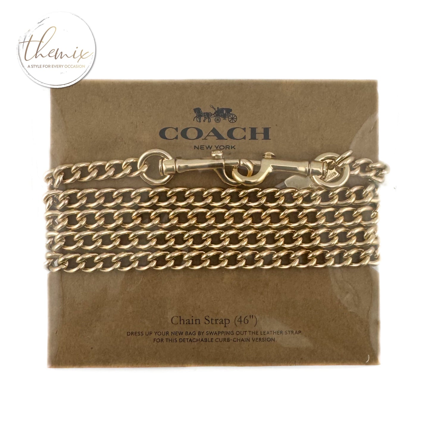 COACH Chain Strap