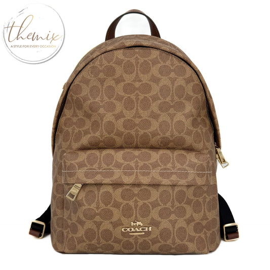 COACH Taylor Small Backpack In Signature Canvas