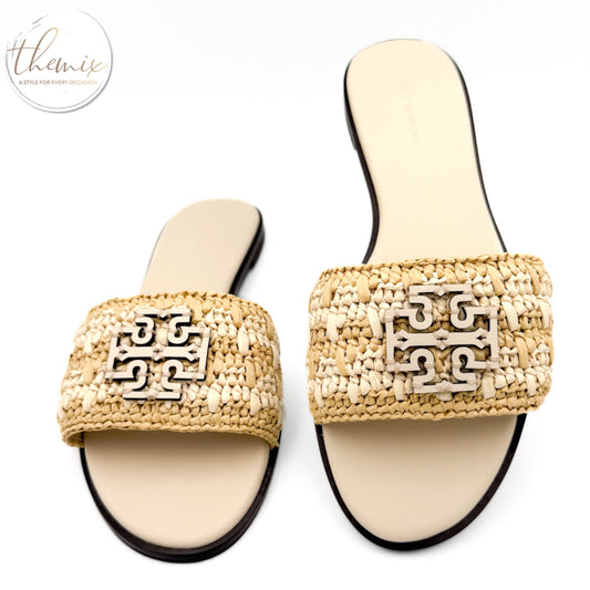 Tory Burch Everly Zig Zag Crochet Slide