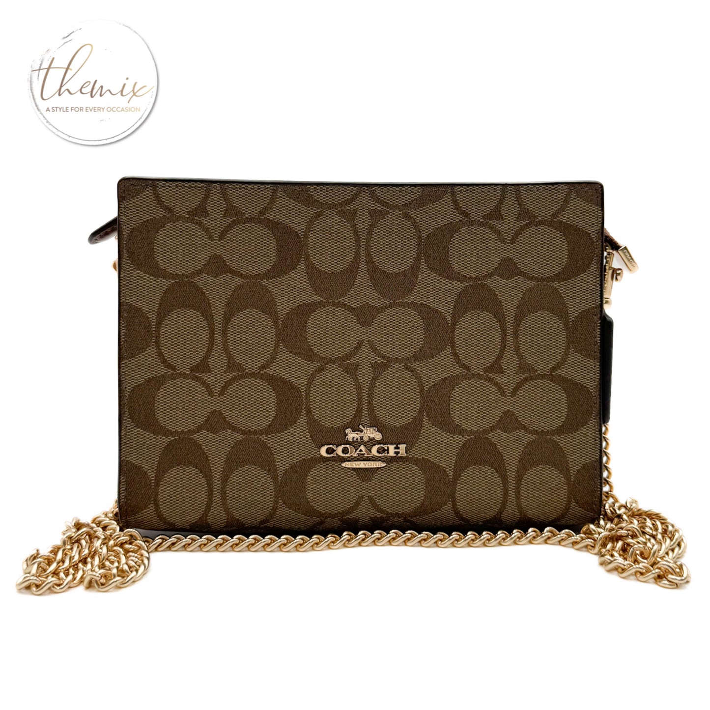 COACH Signature Slim Crossbody