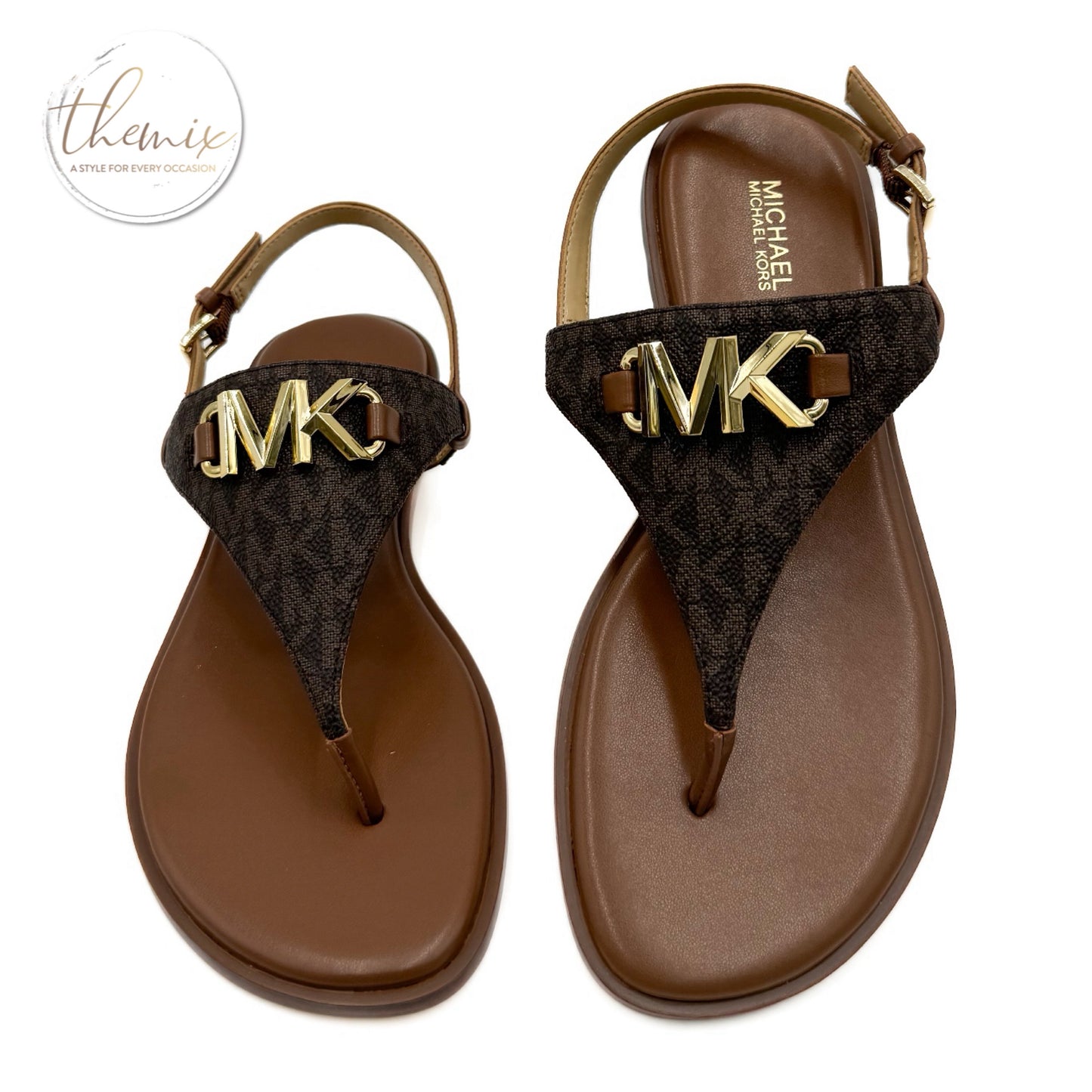 Michael Kors Reed Flat Thong Sandals