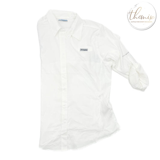 Columbia Female Crystal Springs PFG LS Button Shirt