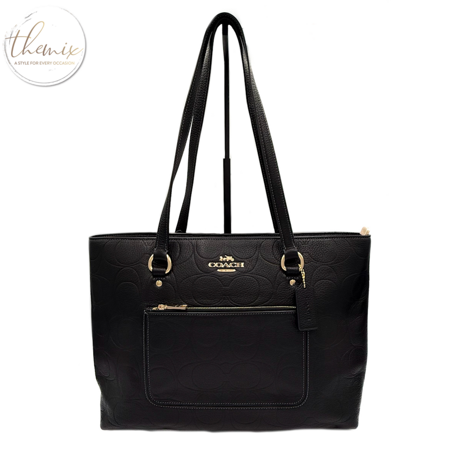 COACH Station Tote Bag In Signature Leather