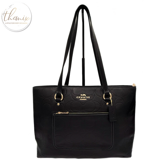 COACH Station Tote Bag In Signature Leather