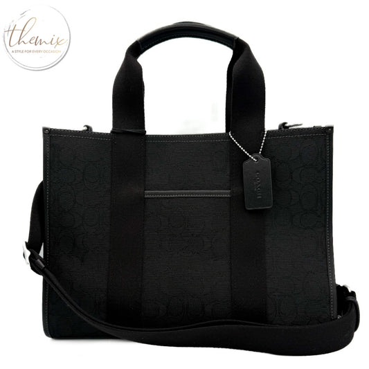 COACH Signature Jacquard Smith Tote Bag