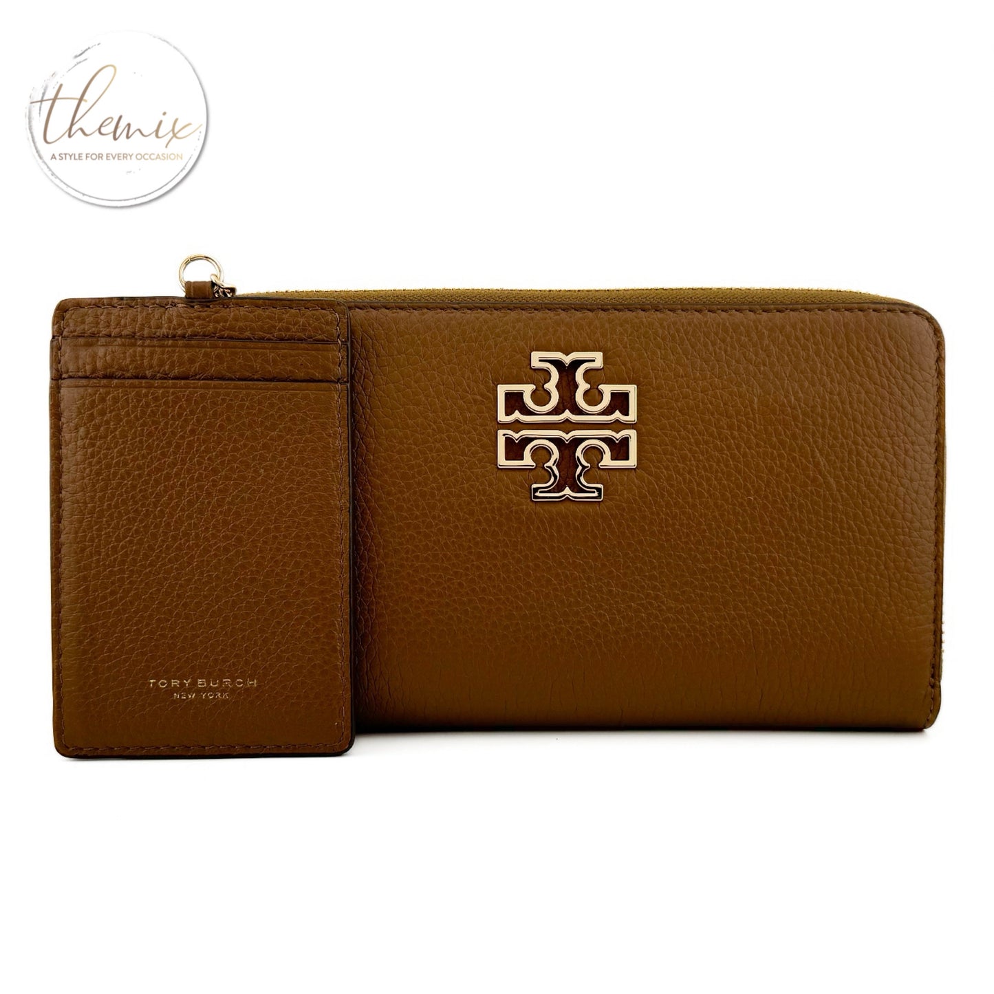 Tory Burch Britten Zip Continental Wallet